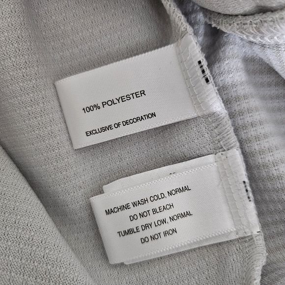 NWT Cutter & Buck Creek Golf Mens Medium Gray 1/4 Zip Long Sleeve Shirt - Picture 4 of 6